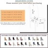 YUMYDG Stretch Chair Covers, Set of 6, Covers for Chair,