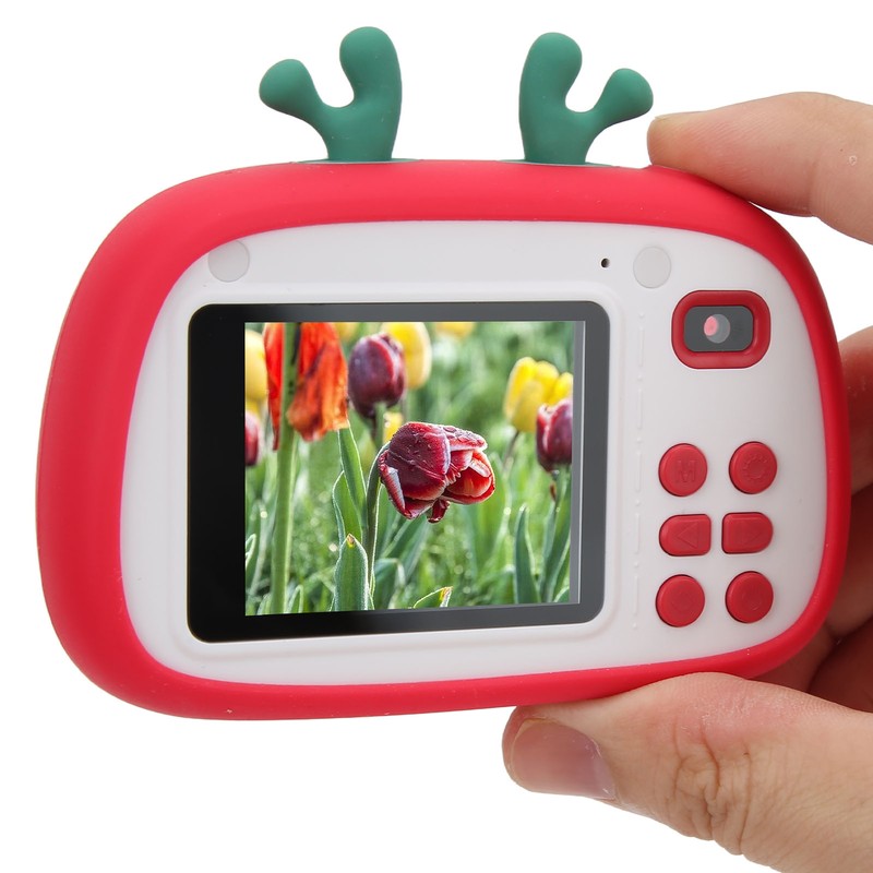 Kid Camera 720p Christmas Style 3 Timing Modes Portable Photography