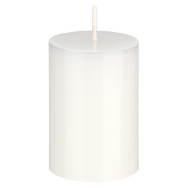 Mega Candles 1 pc Unscented Solid White Pillar Candles, Hand Poured Premium Wax Candle 2 Inch x 3 Inch, Home Décor, Spas, Weddings, Occasions, Party, Centerpieces, Holidays, Vigils, Prayers
