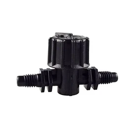 ANTELCO BALL VALVE MICRO 4MM THREAD VARI-FLOW VALVE FOR MICRO IRRIGATION SYSTEMS PACK OF 10