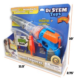 Nature Bound Bug Catcher Toy, Eco-Friendly Bug Vacuum, Catch and Release Indoor/Outdoor Play, Ages 3 to 12, Green, Complete Kit for Kids, Includes Capture Core with Magnification (Deluxe Science Kit)