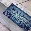 RED OCEAN Gamer Gaming Bedroom Gifts Hanging Door Plaque Funny