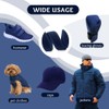 3/4 inch Navy Sew on Hook and Loop Tape Non-Adhesive