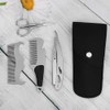 6pcs Beard Kit Shaving Knife Blade Beard Brush Scissors Storage