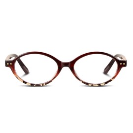 YDAOWKN Oval Blue Light Blocking Glasses for Women Men,Glasses Frame Bluelight for Gaming/Computer/Screen