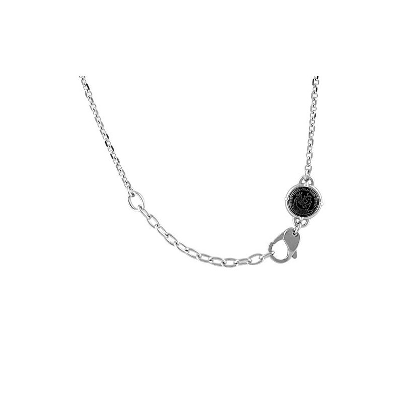 Diesel DX1156040 Logo Plate & Bolt Necklace Pendant