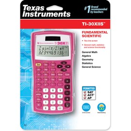 Texas Instruments TI-30X IIS 2-Line Scientific Calculator, Pink