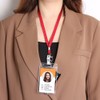 3 Pack Neck Lanyard with ID Badge Holder, Office Strap