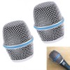 Replacement Microphone Grille Mic Grill Ball Head Mesh Fit For