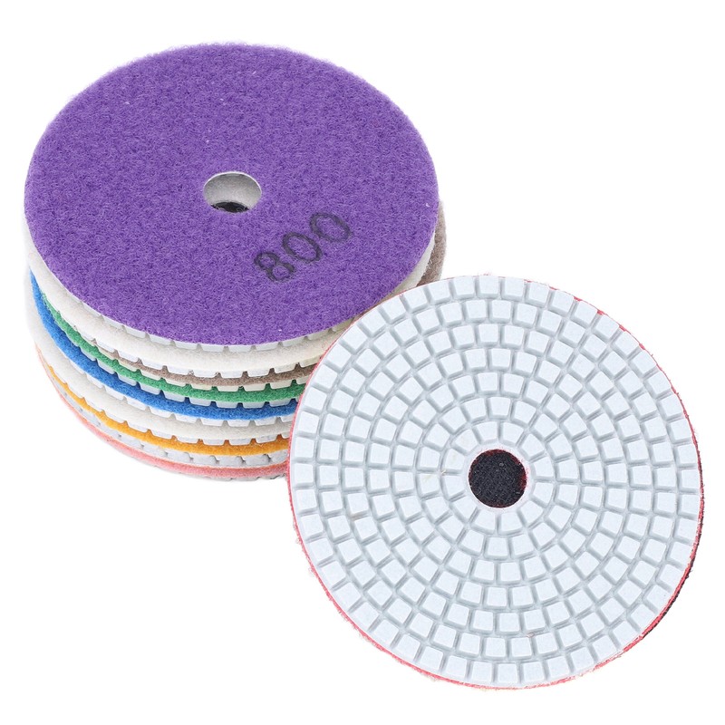 11Pcs/Set Diamond Polishing Pads Sanding Abrasive Disc with Backer Pad