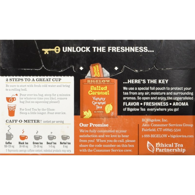 Salted Caramel Tea 20 Bags (Case of 6)