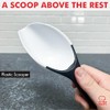 Chef Craft Plastic Scoop, White