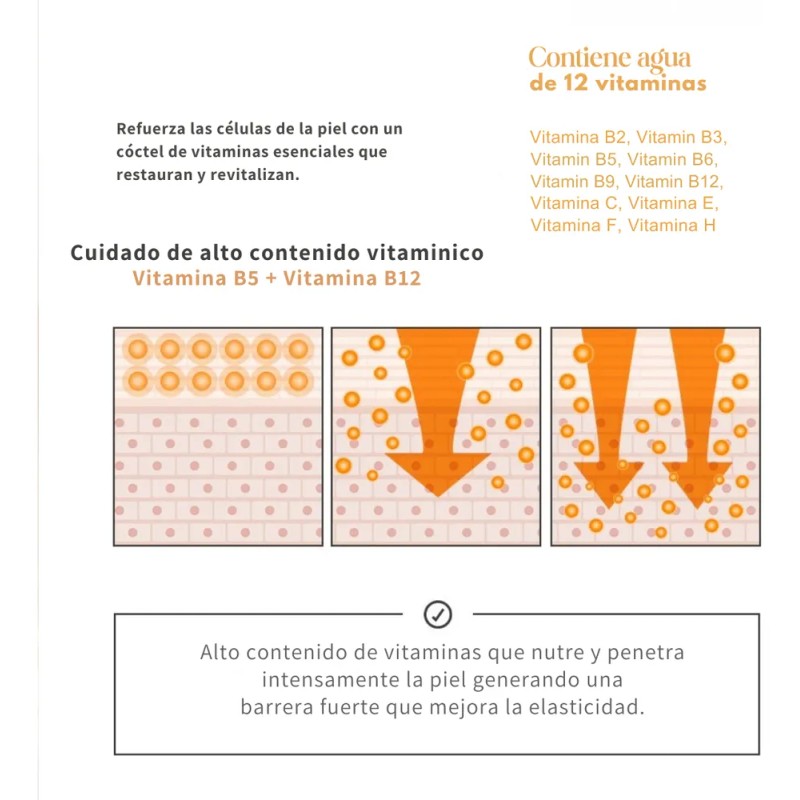 Serum Facial Multivitaminico Coreano Dermashare 60 Ml