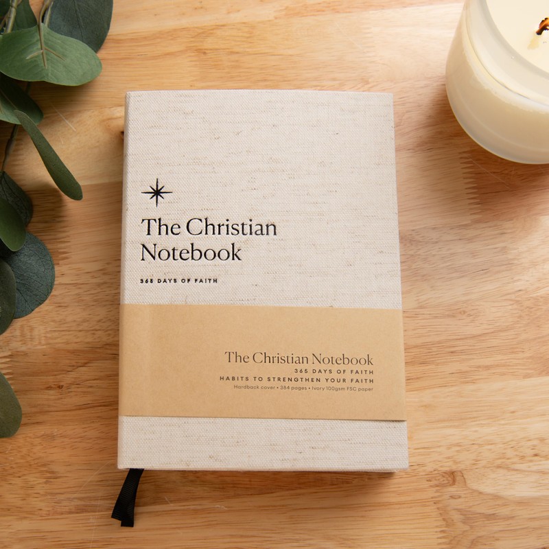 365 Days Of Faith Notebook, Bible Study Notebook For Women