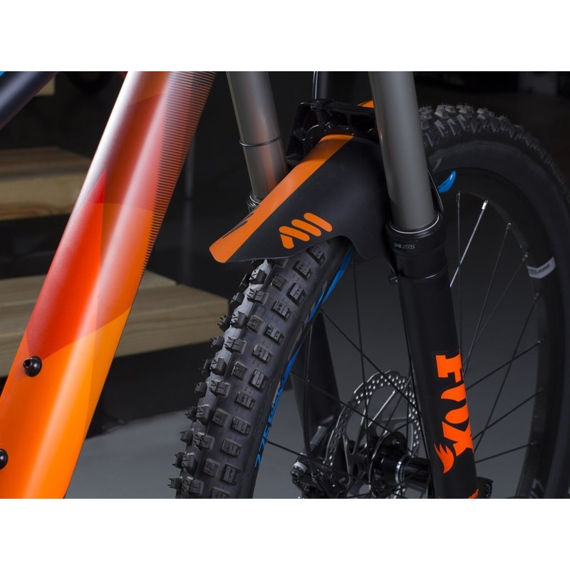 All Mountain Style Unisex Ams Mudguard, Orange/Black, Medium