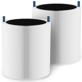 311i Max Replacement Filter Compatible with Blueair Blue Pure 311i Max Air Puri-fi-ers, H13 True HEPA & Activated Carbon Filter, Compare to Part #F3MAX, 2 Pack