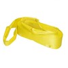 Heavy Duty Tow Strap, 4" x 30 ft, Yellow, Industrial