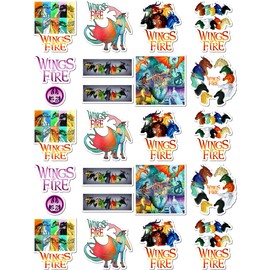 Scoleswall 20 Pcs Stickers Pack Colorful of Vinyl Fire Waterproof All Aesthetic Together Laptop Bike Bumper Car Luggage Skateboard Water Bottle Guitar, White, 2.1 x 2.1 inch