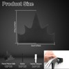 12Pcs Fence Wall Spike Metal Anti-Climb Fence Security Spike with