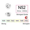 AplysiaTech Powerful Rare Earth Ring Magnets, N52-1/2 D x 3/16"