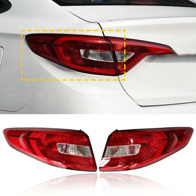 DuYouG For Hyundai Sonata 2015 2016 2017 Halogen Outer Tail