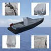 Silscvtt Grey Heavy Duty 600D Boat Center Console Cover Replacement