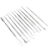 10Pcs Stainless Steel Clay Knife Sculpey DIY Sculpt Carving Knife