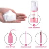 Kit de limpieza para extensiones de pestañas con botella de