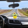 Wakauto 2pcs Sunflower Bobblehead Solar Dashboard Dancing Flower Head Shaking