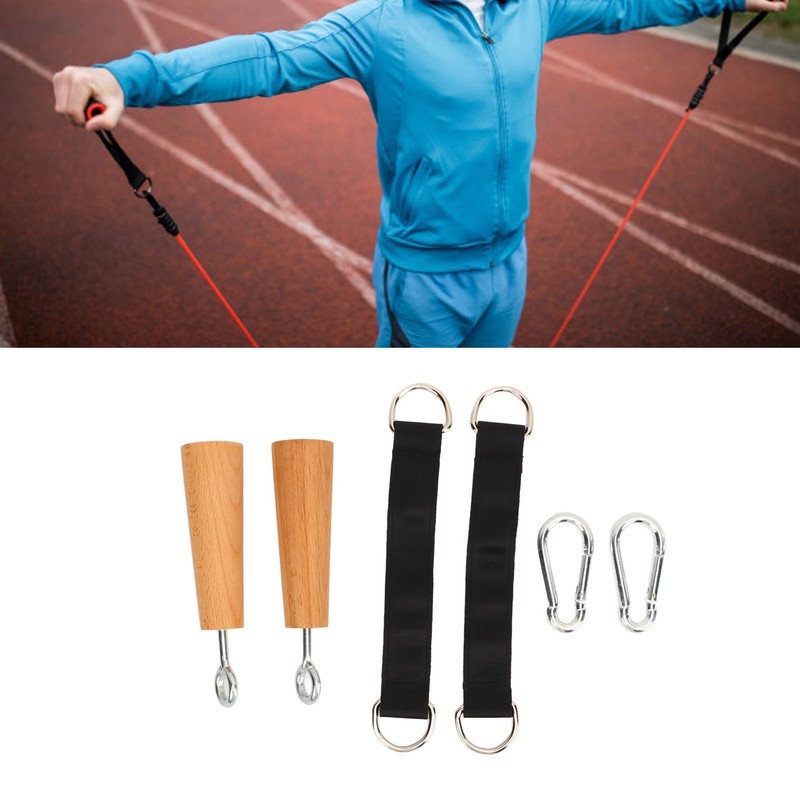 Wooden Pull Up Grips Wooden Finger Strength Trainer Home Gym
