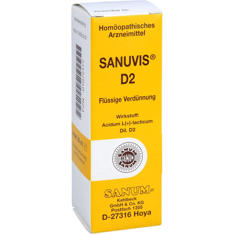 SANUVIS d 2 drops 30ml