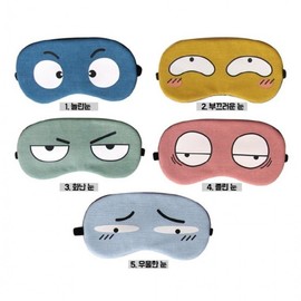 Eye patch [eye-shaped sleeping eye patch] sleep eye patch/character eye patch/sleep eye patch/eye compress [Jukyung] gloomy eyes 3ea