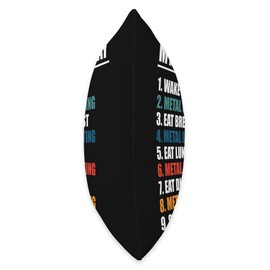 Metal Detecting Gift Ideas For Detectoring Fan Metal Detecting Cool Treasure Hunter Funny My Perfect Day Throw Pillow, 16x16, Multicolor