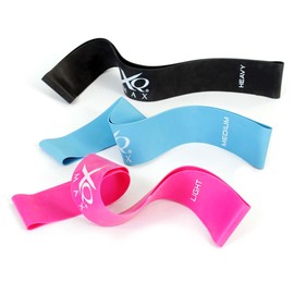 LUXTRI Fitness Bands Set with 3 Resistance Levels Made of 100% Latex Loop Band Resistance Bands for Various Exercises Gymnastics Bands Resistance Bands Fitness Sports Band Elastic Band Training Band