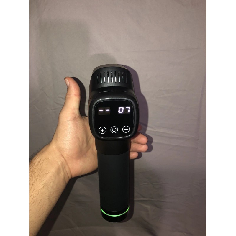 FITPULSE percussion massage gun - quiet and powerful deep tissue