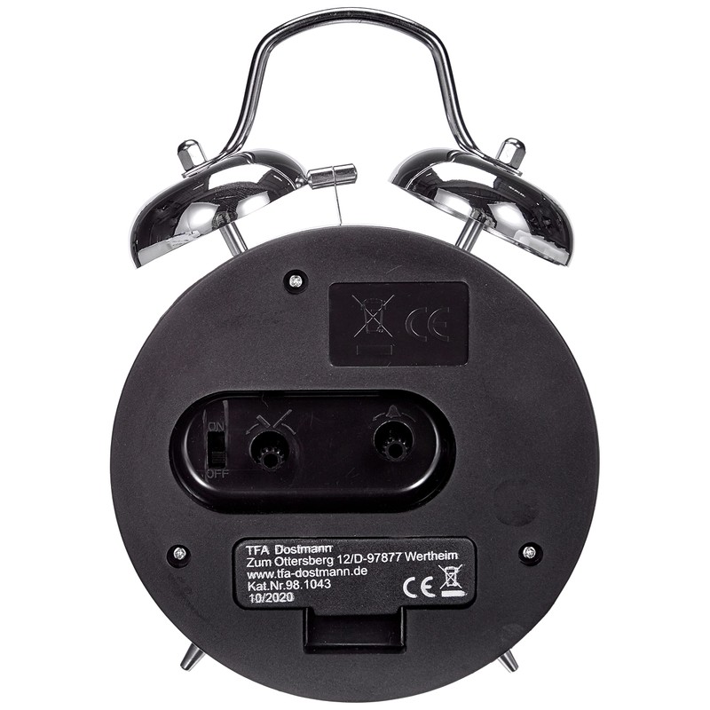TFA 'Nostalgie' (Nostalgia) 98.1043 Electronic Alarm Clock