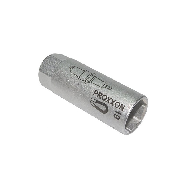 Proxxon 23395 Spark Plug Socket with Magnet 19 mm, Drive