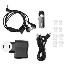 Rechargeable Sound Amplifier Noise Cancellation Clear Volume Adjustment Hearing Aid Headphones 100‑240V US Plug