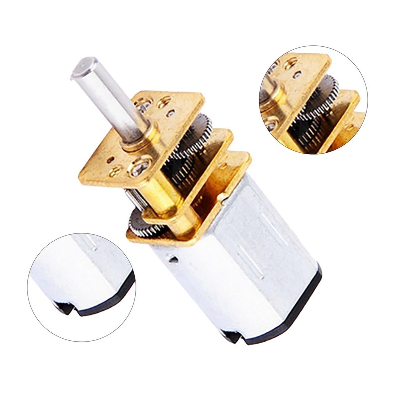 300RPM DC 6V Gear Motor Micro Speed Reduction Motor Mini