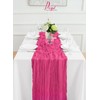 16Pack Hot Pink Cheesecloth Table Runner 10FT Gauze Cheese Cloth