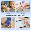 Stylus Pen for Touchscreen Aluminum Dual Rubber Tips Compatible Devices