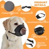 Yingphia Muzzle for Dogs, Breathable & Drinkable, Adjustable for Small