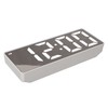 Digital Alarm Clock Temperature Display LED Mirror Electronic Clocks for