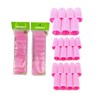 Princia Magic Hair Gurf Small Medium Large -TJ Gurf Clamp Setting Machine Clamp Roll Volumizer Roll Hair Goods Setting Machine 4ea