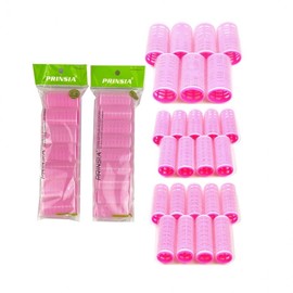 Princia Magic Hair Gurf Small Medium Large -TJ Gurf Clamp Setting Machine Clamp Roll Volumizer Roll Hair Goods Setting Machine 4ea