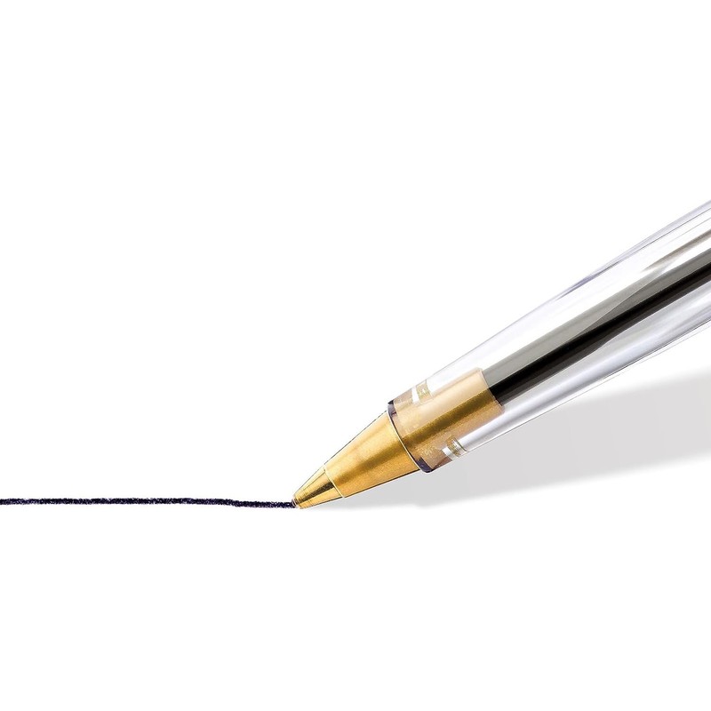 STAEDTLER Stick 430 M-9 Ballpoint Pen Medium - Black (Box