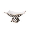 Porlien Checker Fruit Bowl with Stand