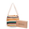 ENBEI Women's Shoulder Handbags Crocheted Bags Large knit bag Tote
