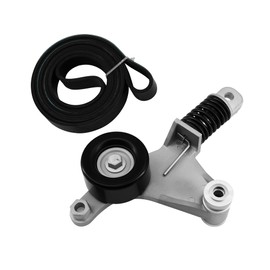 GLOCRORET Belt Tensioner & Serpentine Belt Kit for 2.4L Toyota Camry 2007-09, Corolla 2009-12, Matrix 2009-13, RAV4 2006-08, Pontiac Vibe 2009-10, Scion XB 2012-2015, Replace# 38453+7PK1905