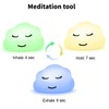 Breathing Lamp Guided Visual Meditation Tool for Mindfulness,Anxiety Relief&Calm Your